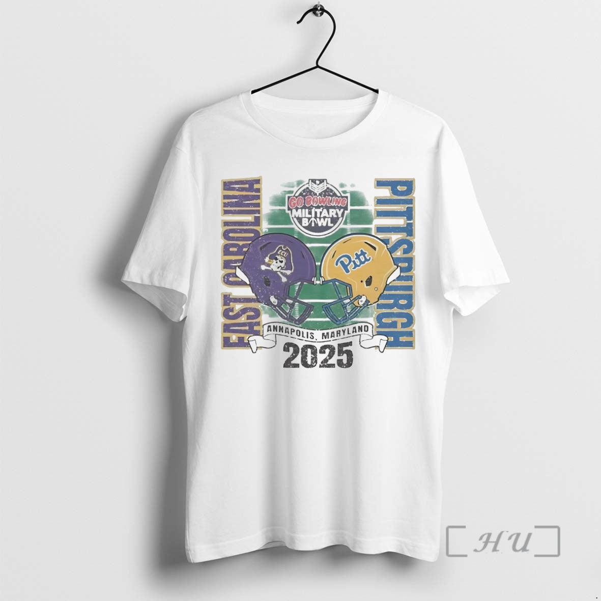 Officials East Carolina Pirates Vs Pittsburgh Panthers 2025 Go Bowling Military Bowl T-Shirts, Hoodie, Sweatshirt
