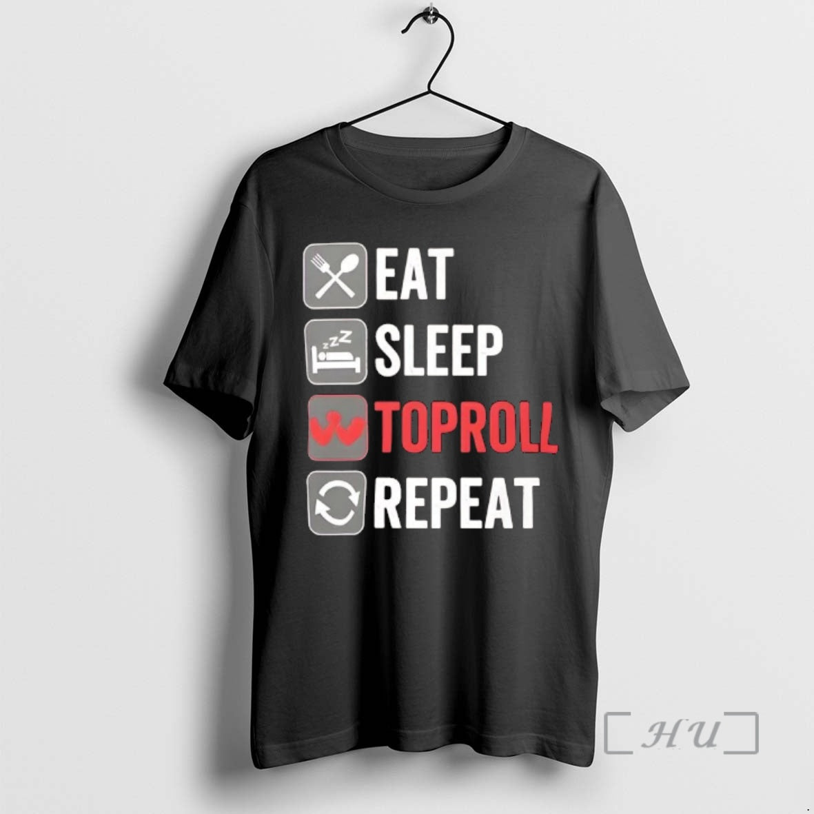 Officials Eat Sleep Toproll Repeat Armwrestling T-Shirts, Hoodie, Sweatshirt | PopFlextees.com