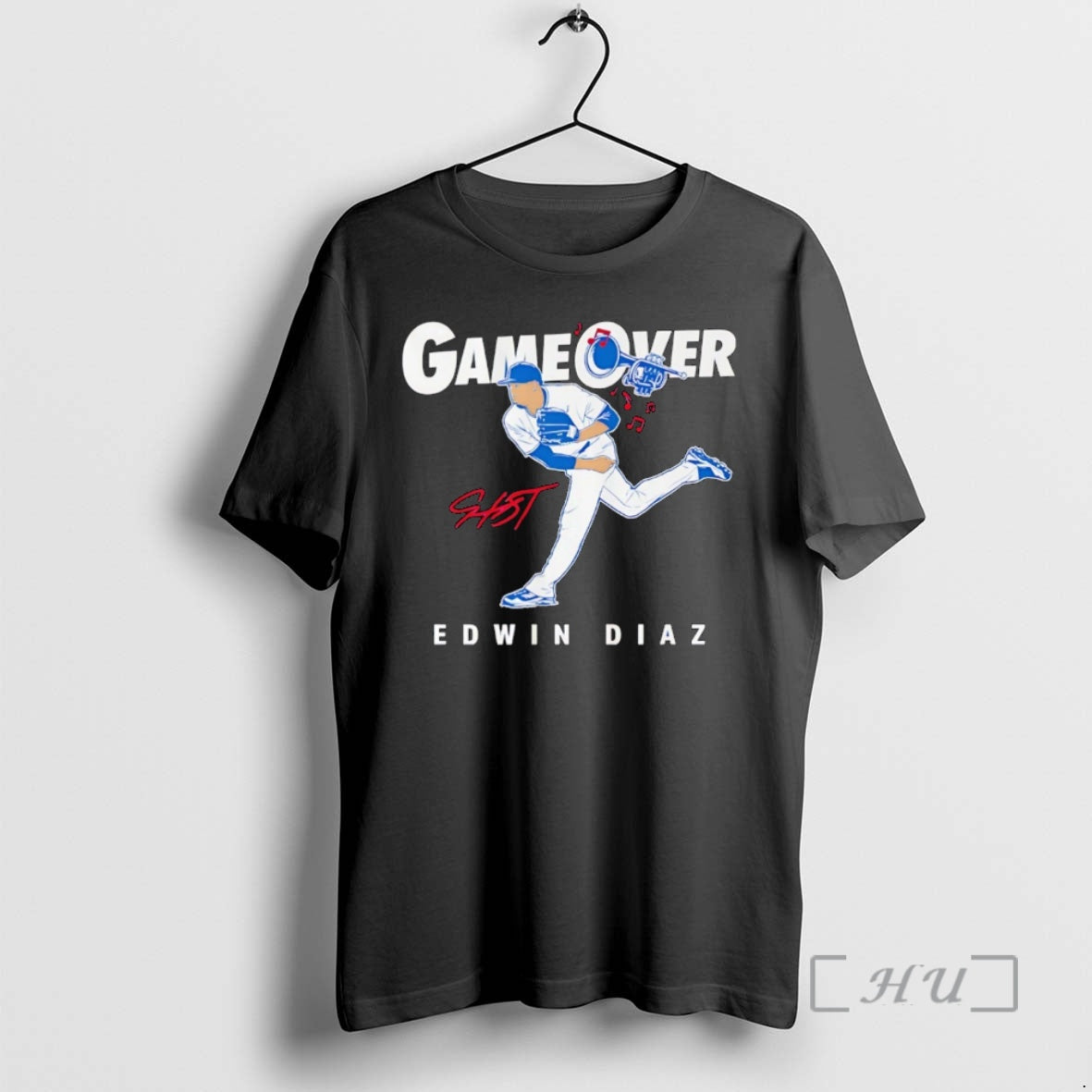 Officials Edwin Diaz Los Angeles Dodgers Game Over T-Shirts, Hoodie, Sweatshirt