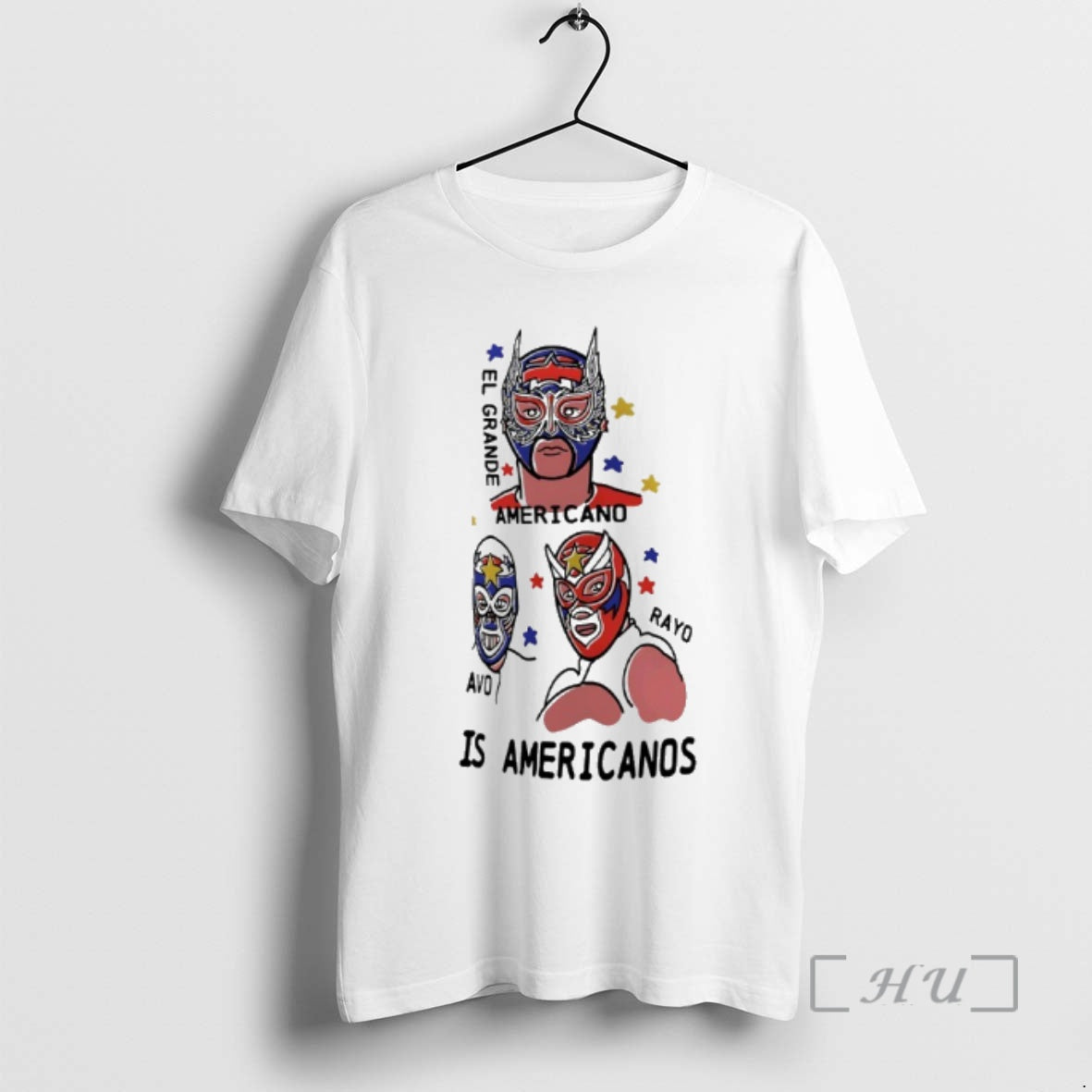 Officials El Grande Americano Rayo Avo Is Americanos Los Americanos Trio Premium T Shirts Sweater Hoodie, Sweatshirt