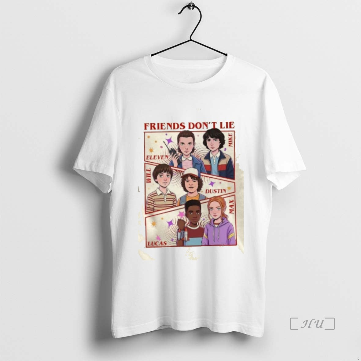 Officials Eleven Mike Will Dustin Lucas Max Friends Dont Lie T-Shirts, Hoodie, Sweatshirt | PopFlextees.com