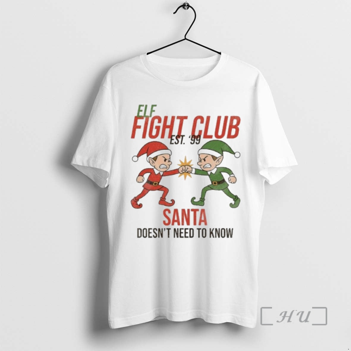 Officials Elf Fight Club T-Shirts, Hoodie, Sweatshirt | PopFlextees.com