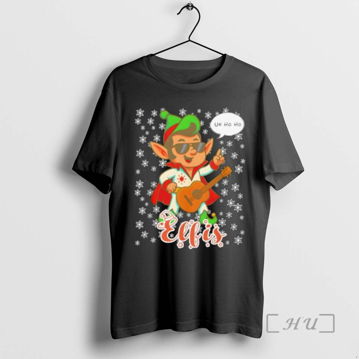 Officials Elvis Christmas Jumper Elf Is Funny Christmas Ornaments T-Shirts, Hoodie, Sweatshirt | PopFlextees.com