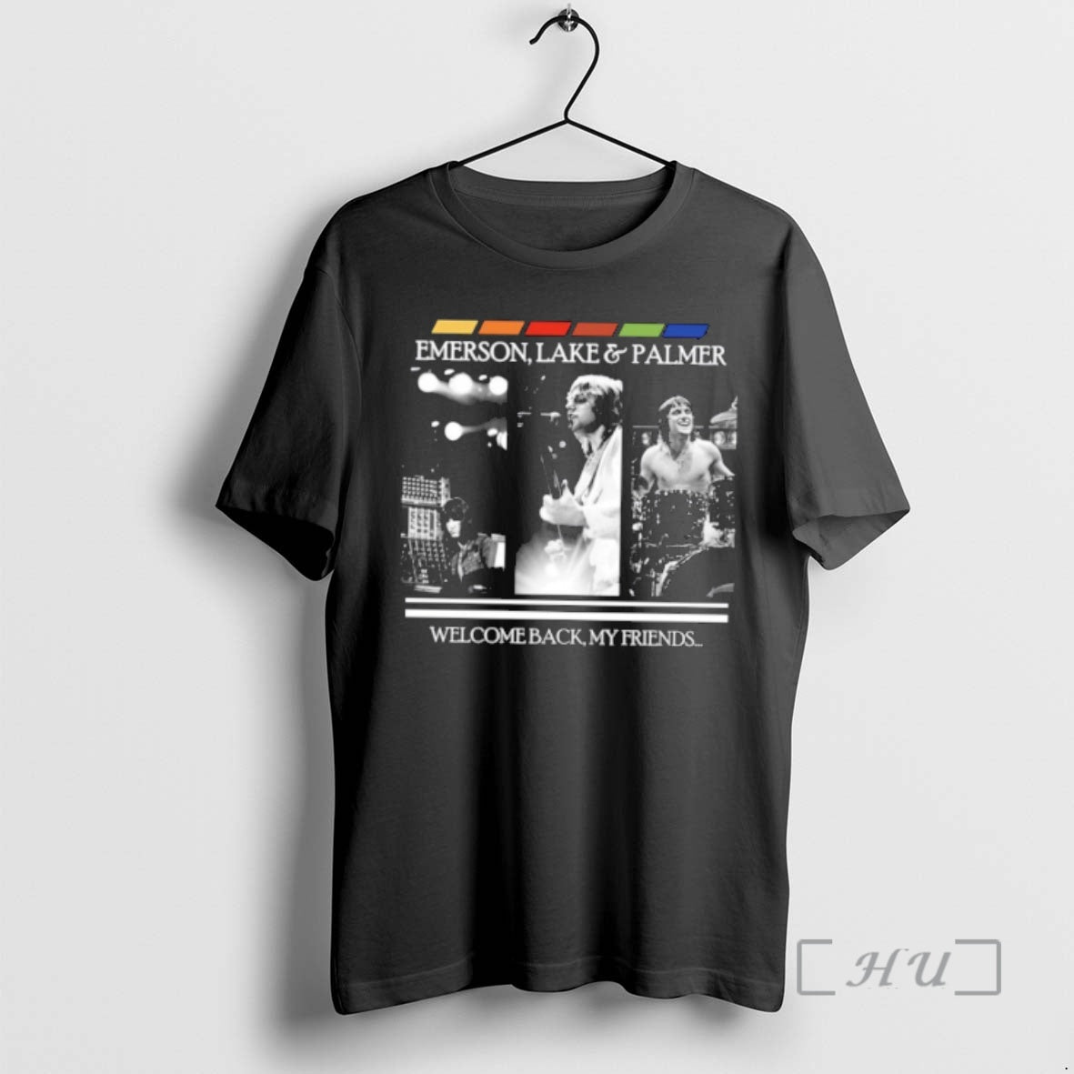 Officials Emerson Lake And Palmer Welcome Back My Friends T-Shirts, Hoodie, Sweatshirt | PopFlextees.com