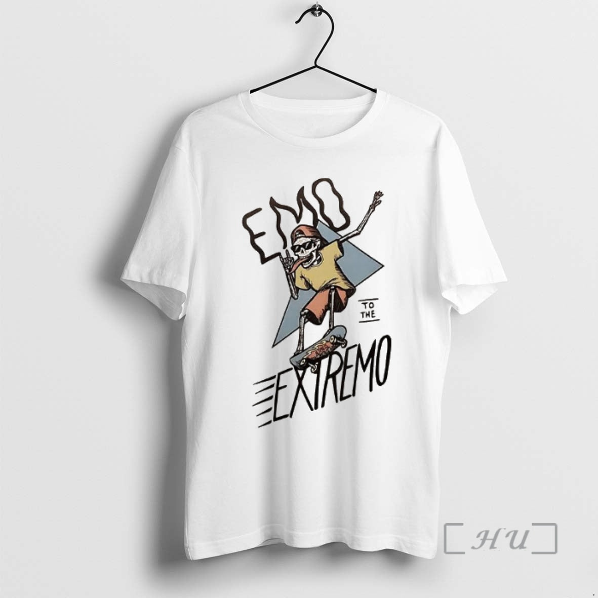 Officials Emo To The Extremo Skeleton Skateboarding T-Shirts, Hoodie, Sweatshirt | PopFlextees.com