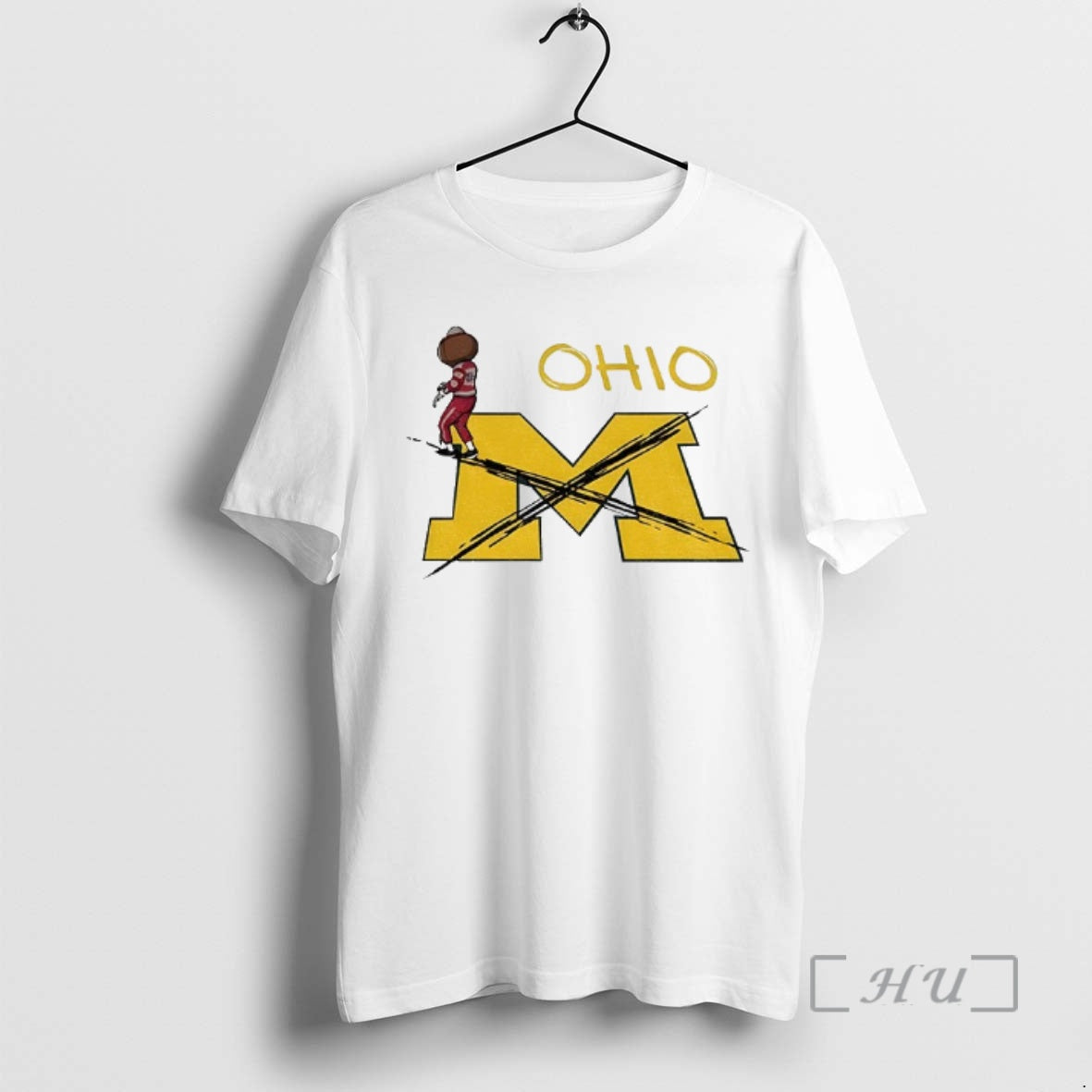 Officials Erase The M Ohio State Brutus Ohio State Snow Fan Football Game Day Premium T-Shirts, Hoodie, Sweatshirt
