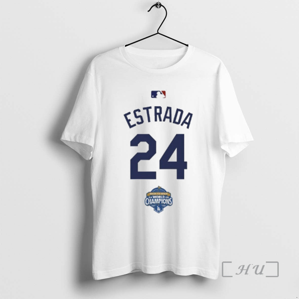 Officials Estrada 24 Back To Back Champs World Champions T-Shirts, Hoodie, Sweatshirt | PopFlextees.com