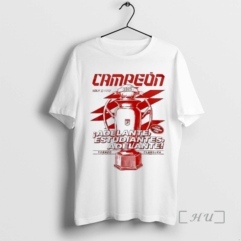 Officials Estudiantes De La Plata 2025 Clausura Tournament Champions T-Shirts, Hoodie, Sweatshirt | PopFlextees.com