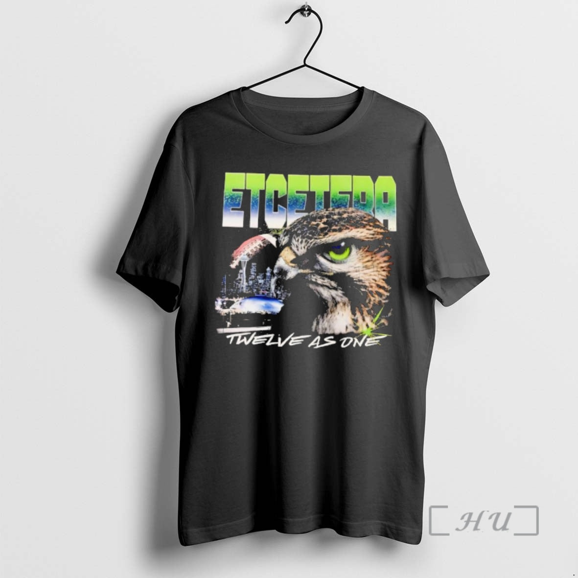 Officials Etcetera Hawk Bird Seattle Skyline Twelve As One Sports T-Shirts, Hoodie, Sweatshirt | PopFlextees.com