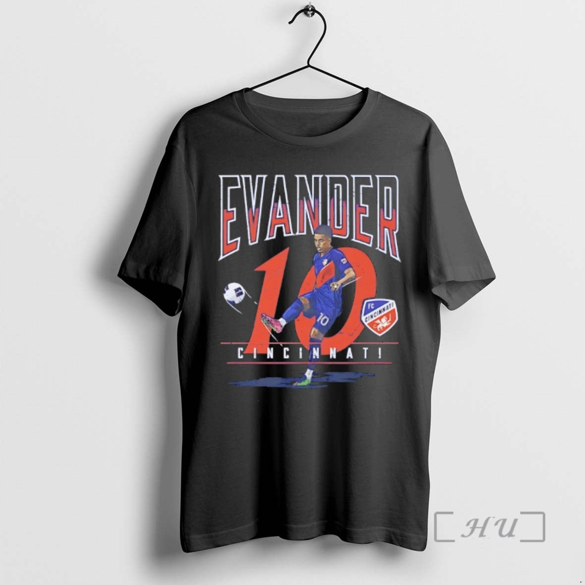 Officials Evander 10 Fc Cincinnati Player Vintage T-Shirts, Hoodie, Sweatshirt | PopFlextees.com