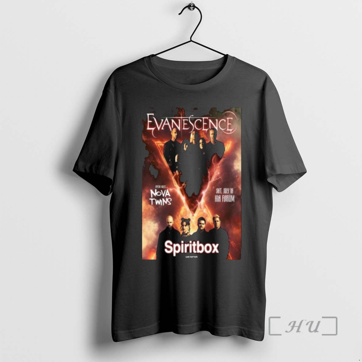 Officials Evanescence Kia Forum July 18 2026 Concert T-Shirts, Hoodie, Sweatshirt | PopFlextees.com