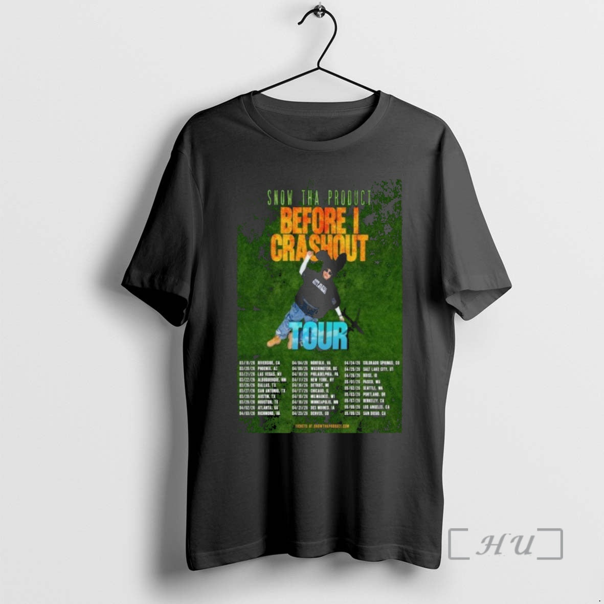 Officials Everyday Days Before I Crashout Tour 2026 Dates T-Shirts, Hoodie, Sweatshirt | PopFlextees.com
