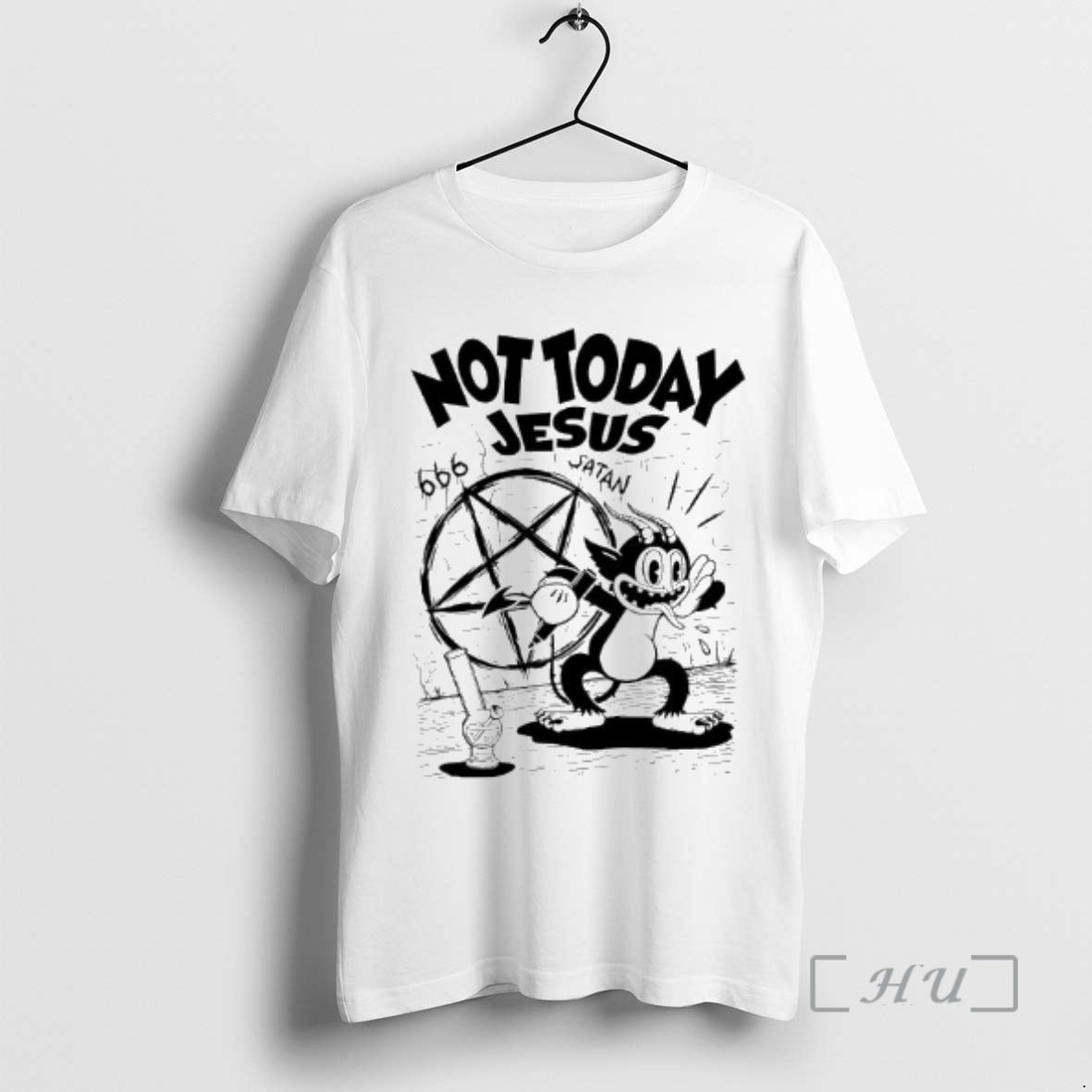 Officials Evil Devil Not Today Jesus T-Shirts, Hoodie, Sweatshirt | PopFlextees.com