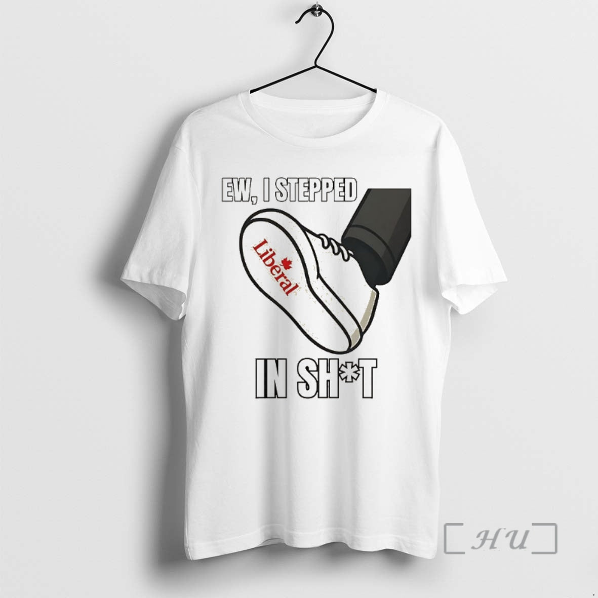 Officials Ew I Stepped In Shit Liberal Party Of Canada T-Shirts, Hoodie, Sweatshirt | PopFlextees.com