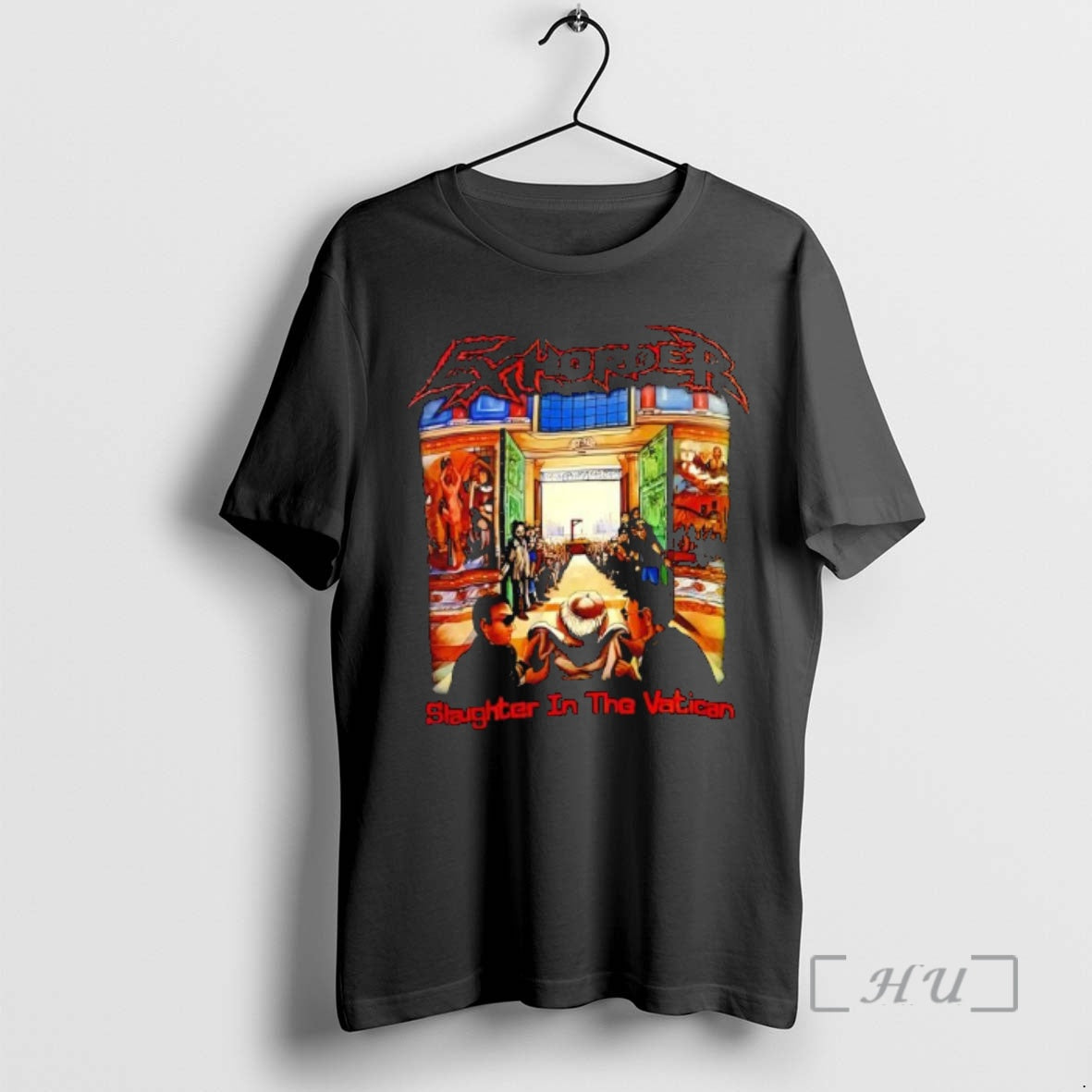 Officials Exhorder Slaughter In The Vatican Graphic T-Shirts, Hoodie, Sweatshirt | PopFlextees.com