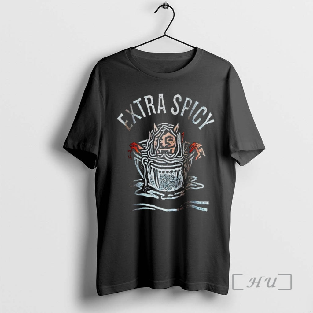 Officials Extra Spicy Personality Hot Noodles Foodie T-Shirts, Hoodie, Sweatshirt | PopFlextees.com