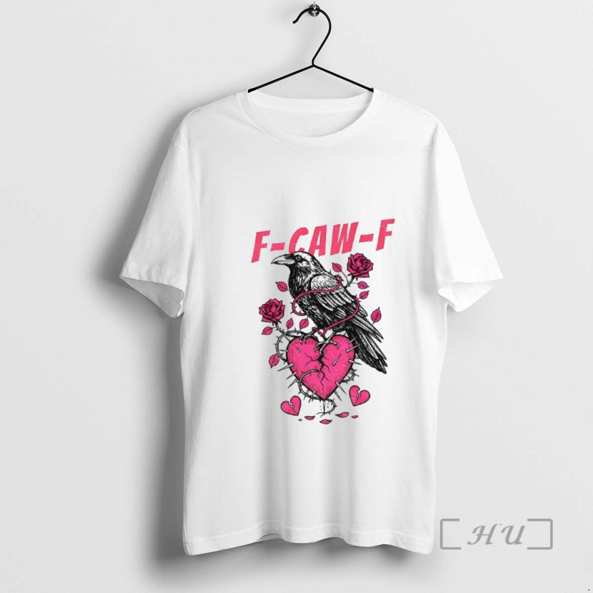 Officials F Caw F Reven Anti Valentins Day T-Shirts, Hoodie, Sweatshirt | PopFlextees.com