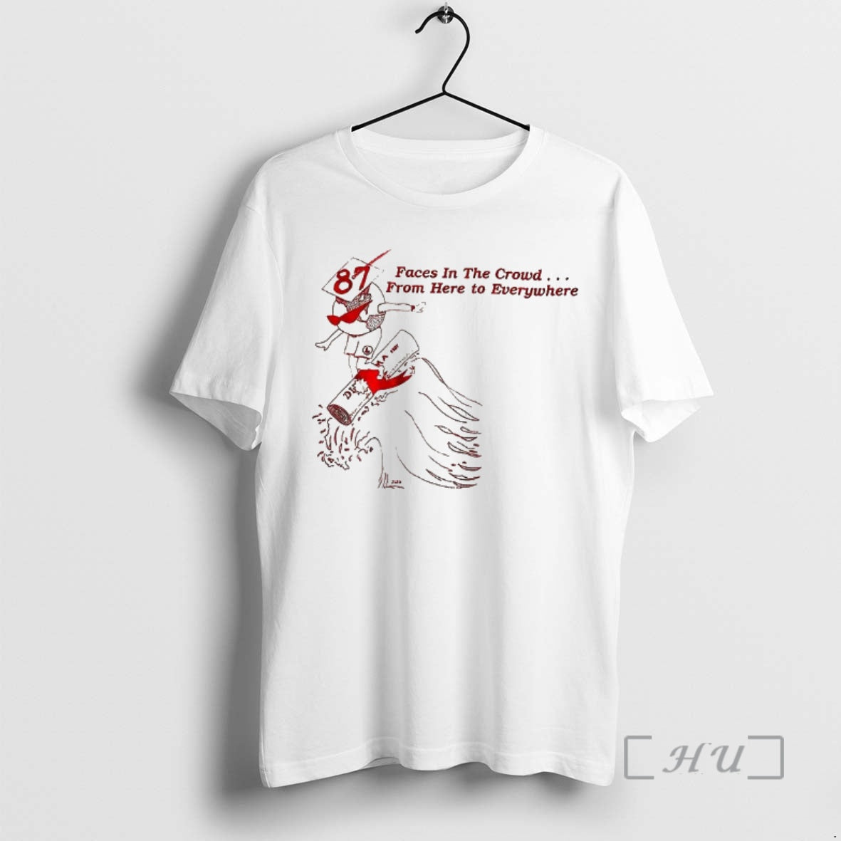 Officials Face In The Crowd From Here To Everywhere T-Shirts, Hoodie, Sweatshirt | PopFlextees.com