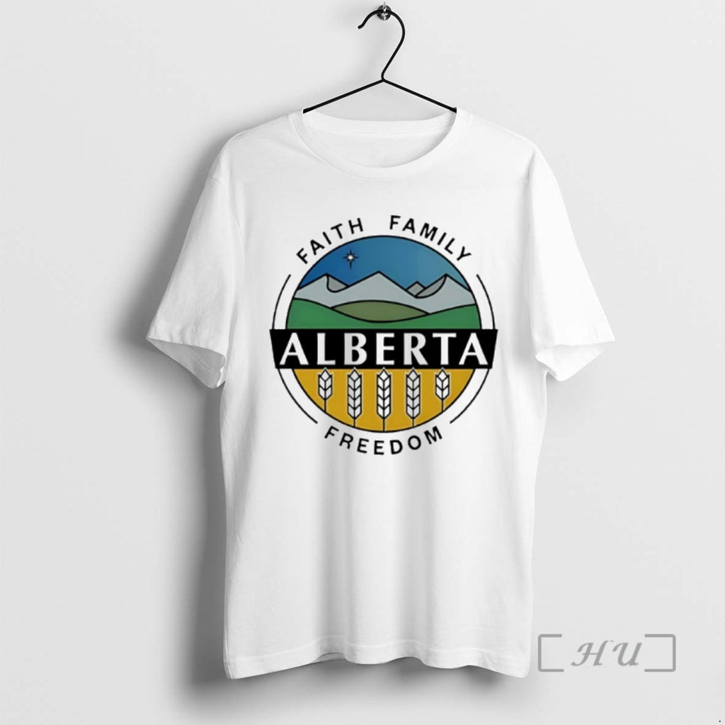 Officials Faith Family Freedom Alberta T-Shirts, Hoodie, Sweatshirt | PopFlextees.com