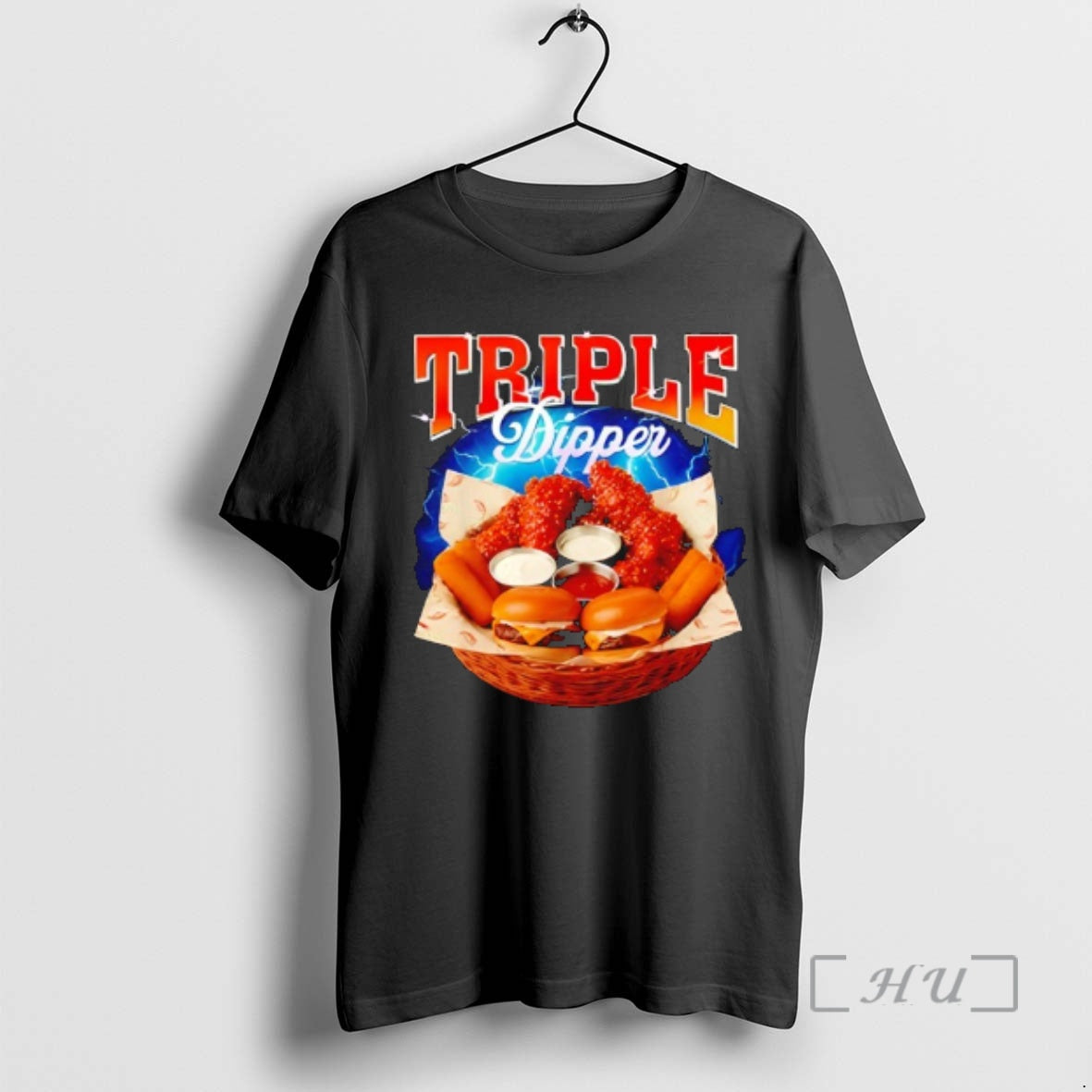 Officials Fast Food Hamburger Chicken Nugget Foodie Triple A Dipper T-Shirts, Hoodie, Sweatshirt | PopFlextees.com