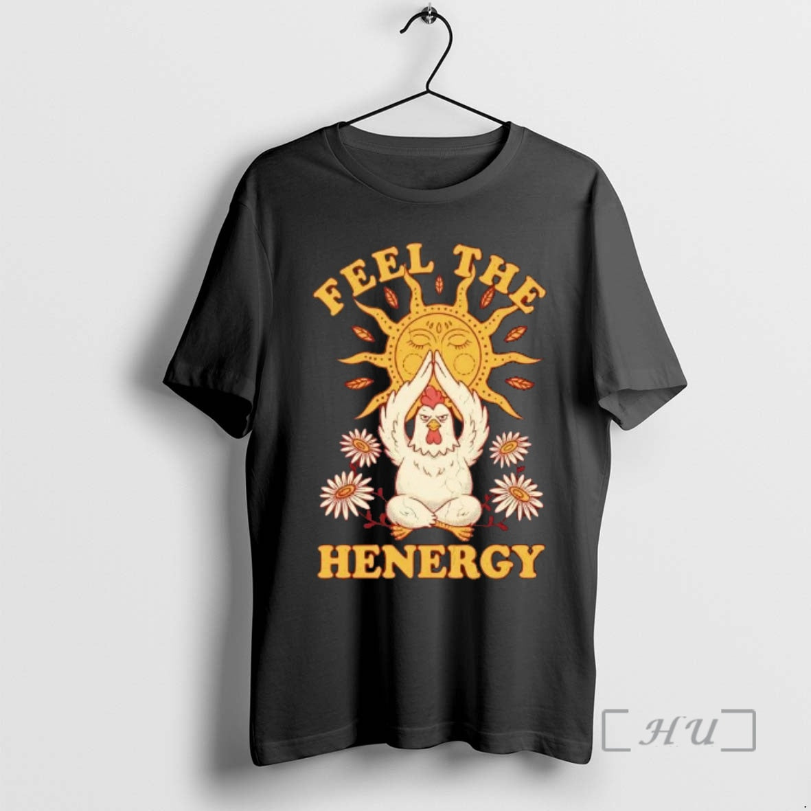 Officials Feel The Henergy Yoga Chicken T-Shirts, Hoodie, Sweatshirt | PopFlextees.com