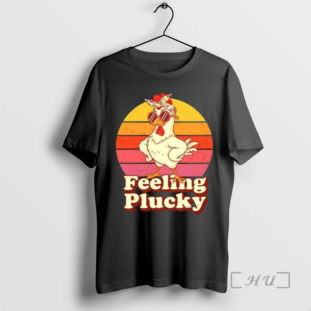 Officials Feeling Plucky Chicken Vintage T-Shirts, Hoodie, Sweatshirt | PopFlextees.com