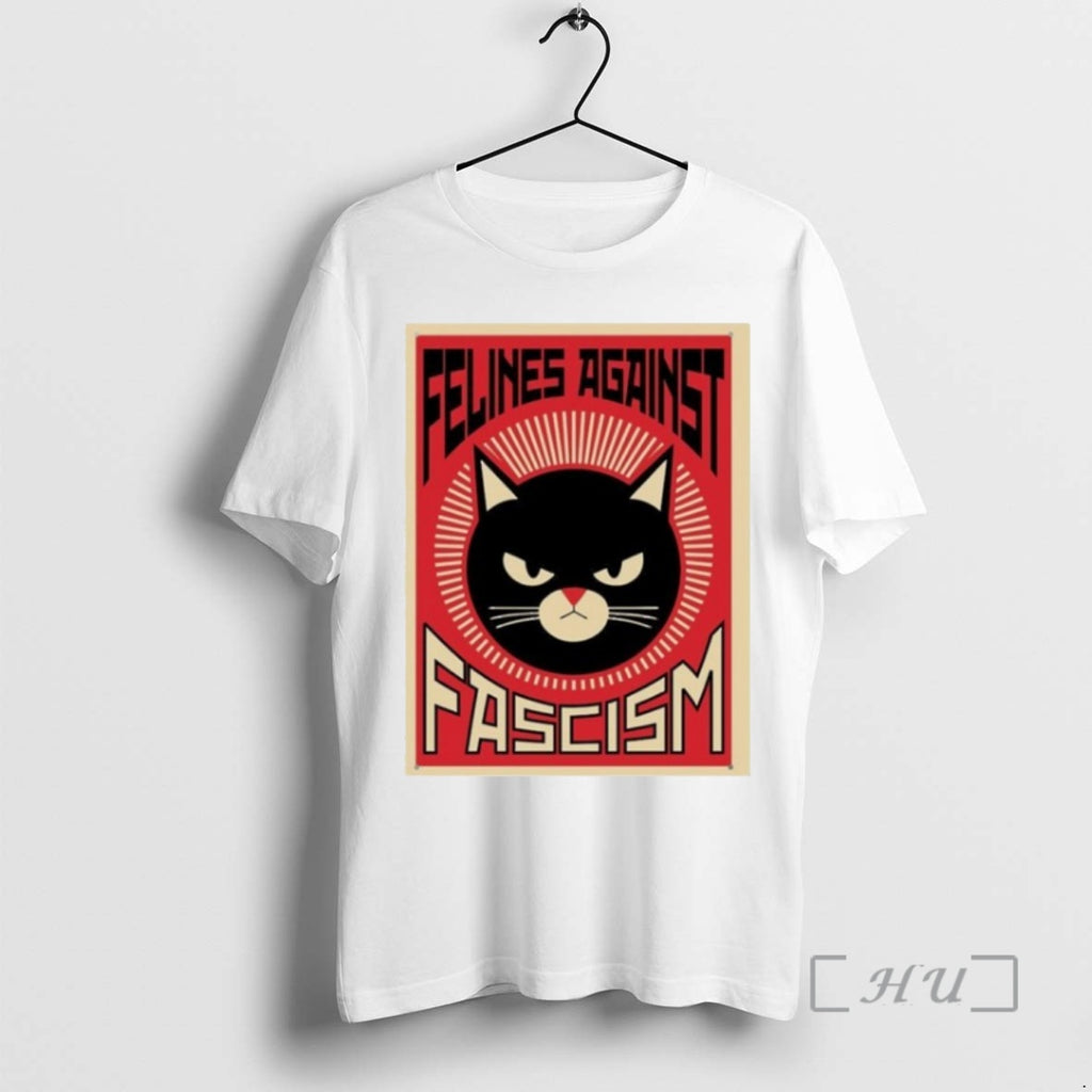 Officials Felines Against Fascism Lorenzo The Cat T-Shirts, Hoodie, Sweatshirt | PopFlextees.com