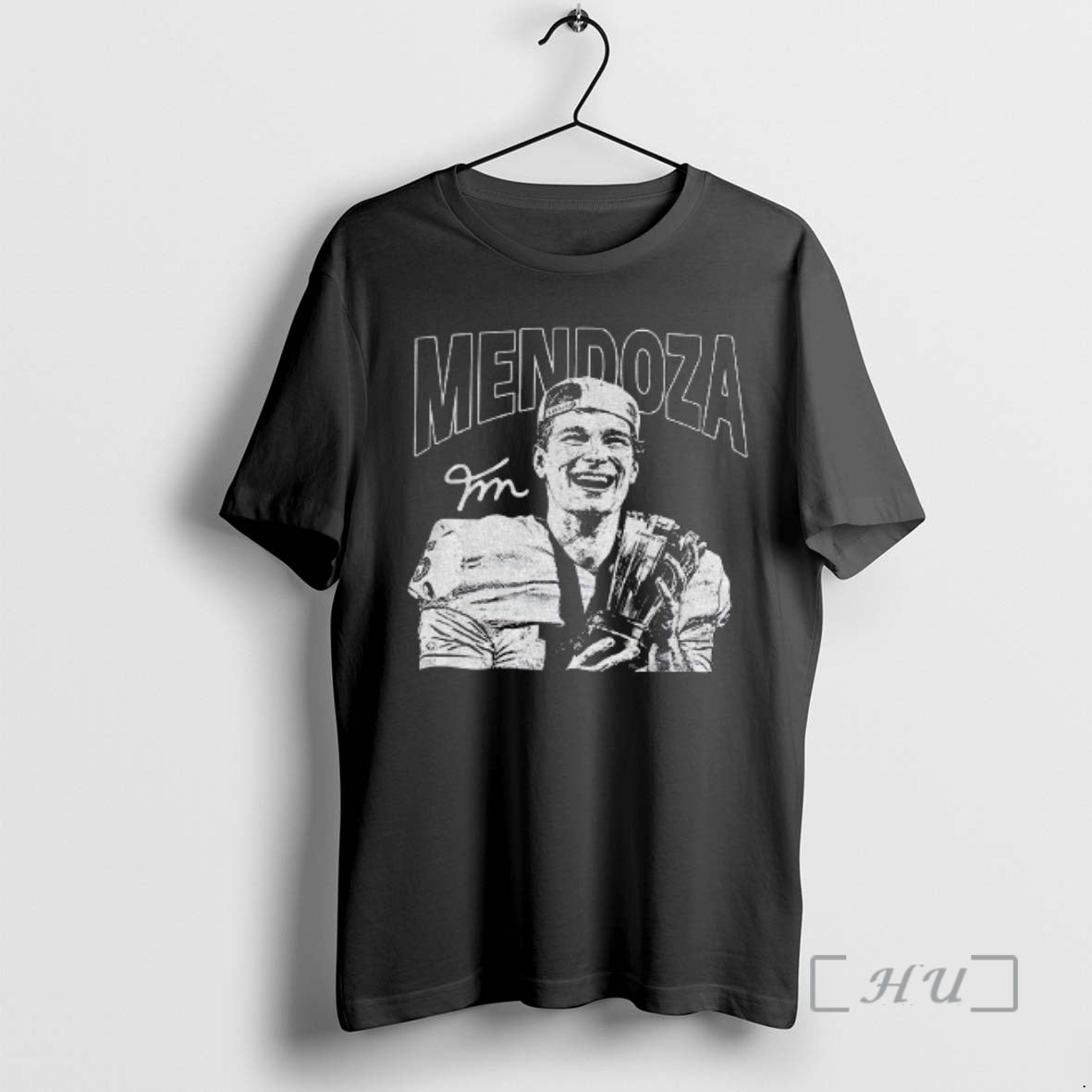 Officials Fernando Mendoza 2025 Heisman Winner Signature T-Shirts, Hoodie, Sweatshirt | PopFlextees.com