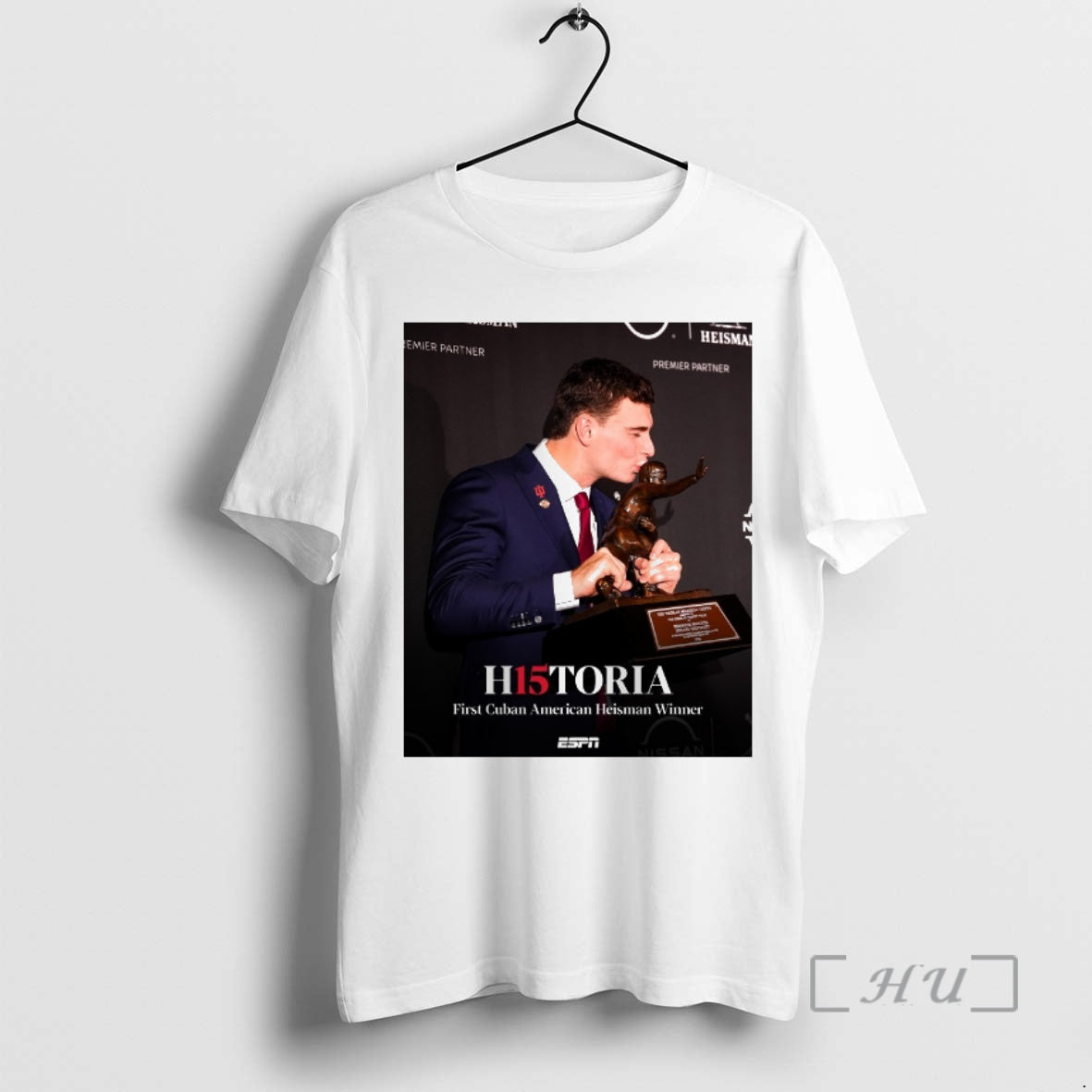 Officials Fernando Mendoza H15toria First Cuban American Heisman Winner 2025 T-Shirts, Hoodie, Sweatshirt | PopFlextees.com