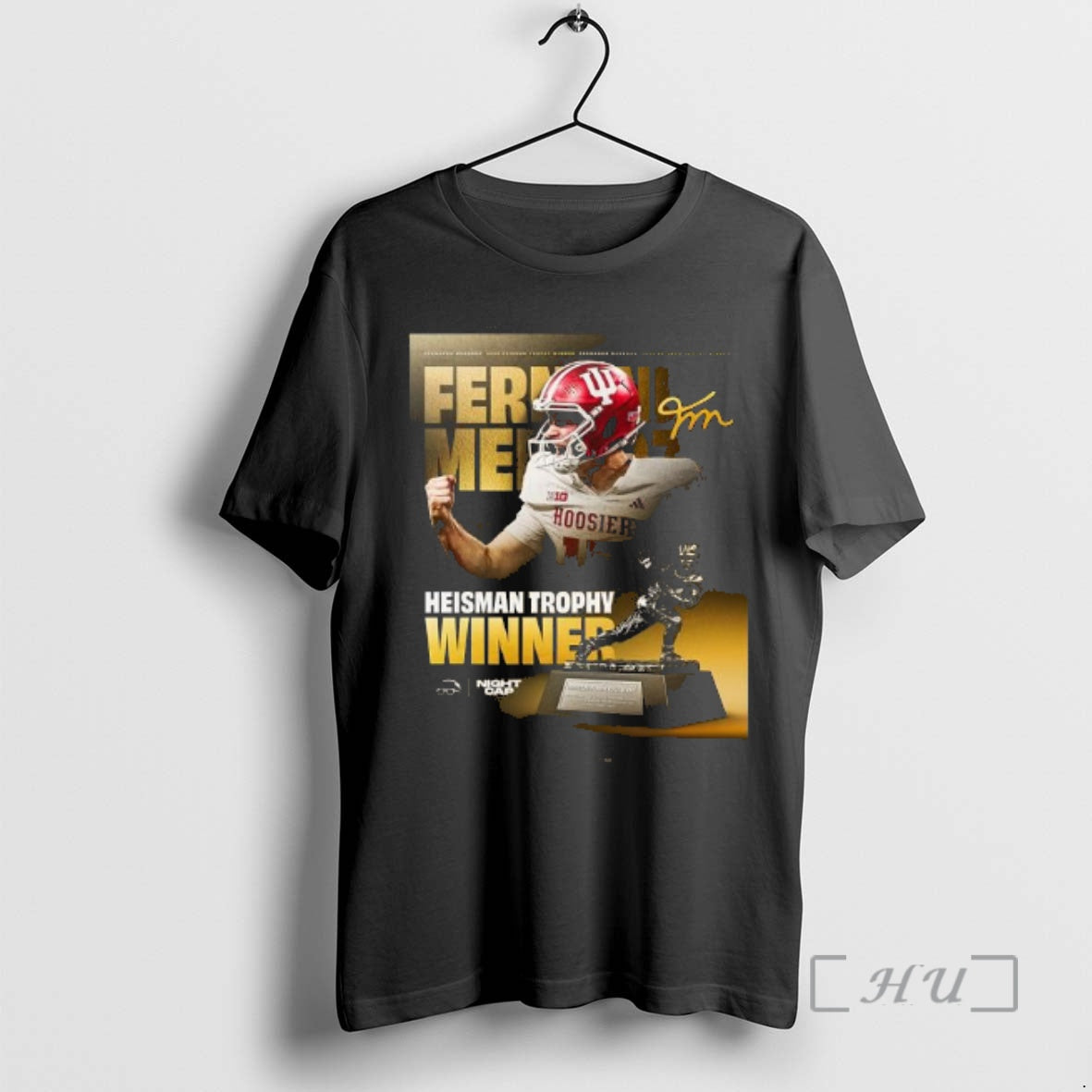 Officials Fernando Mendoza Wins 2025 Heisman Trophy T-Shirts, Hoodie, Sweatshirt | PopFlextees.com