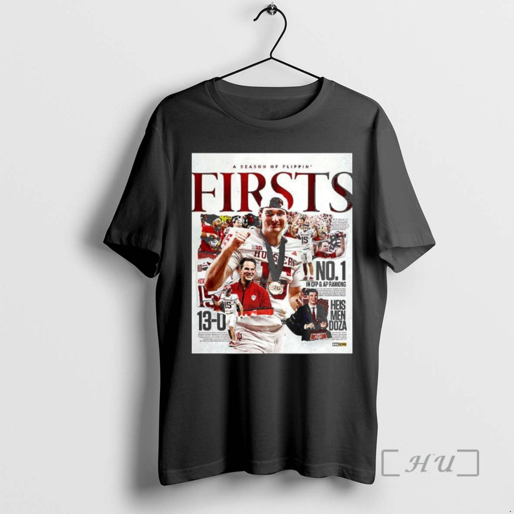 Officials Fernando Mendoza A Season Of Flippin Firsts T-Shirts, Hoodie, Sweatshirt | PopFlextees.com