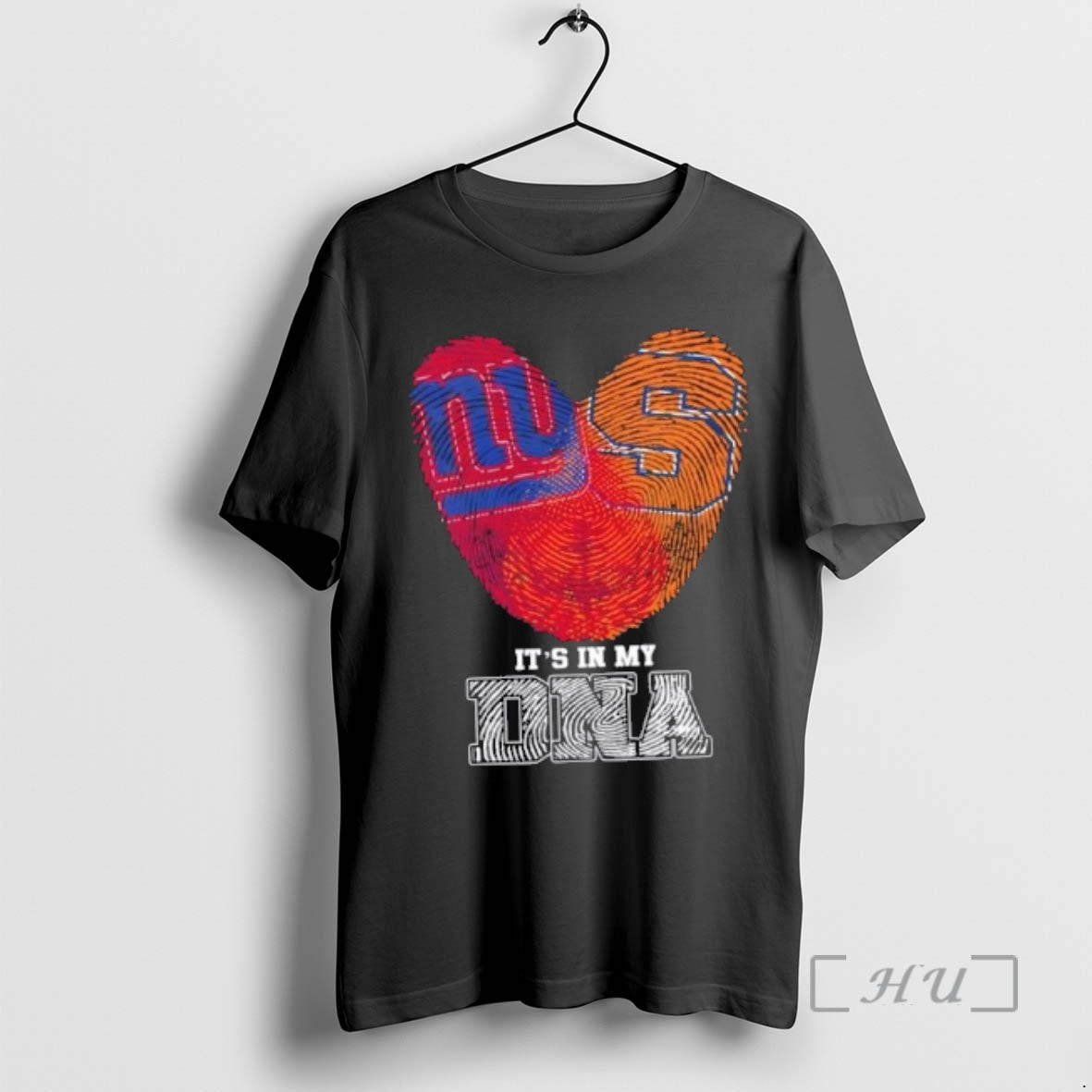 Officials Fingerprints New York Giants X Syracuse Orange Its In My Dna Premium T Shirts Hoodie, Sweatshirt | PopFlextees.com