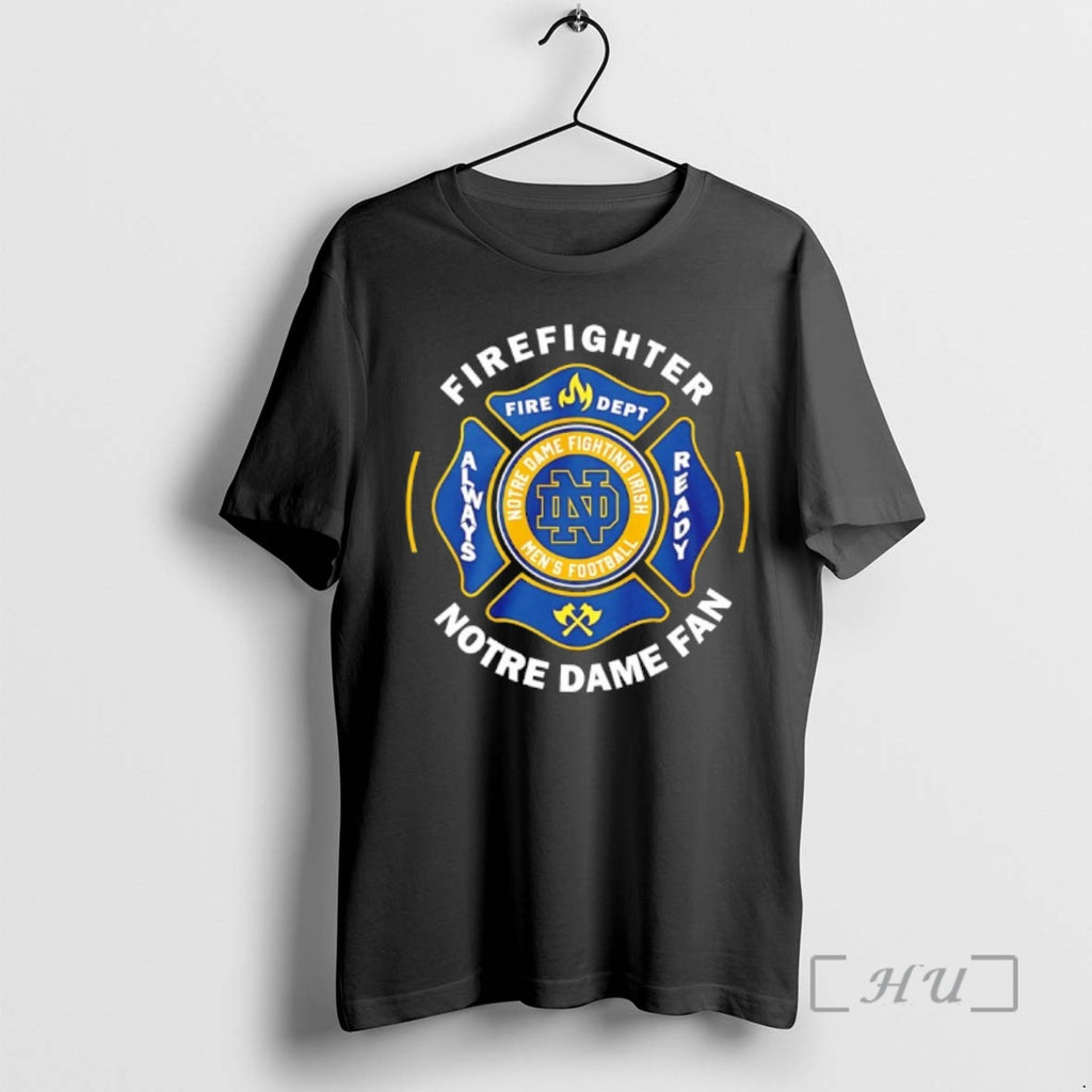 Officials Firefighter Notre Dame Pride Fan T-Shirts, Hoodie, Sweatshirt | PopFlextees.com