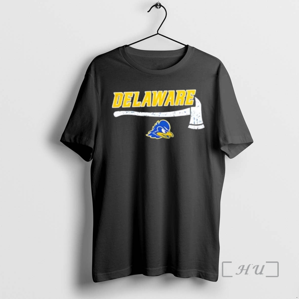 Officials Firefighter Fire Dept Always Ready Delaware Fightin Blue Hens 2 Sided Premium T Shirts Hoodie, Sweatshirt