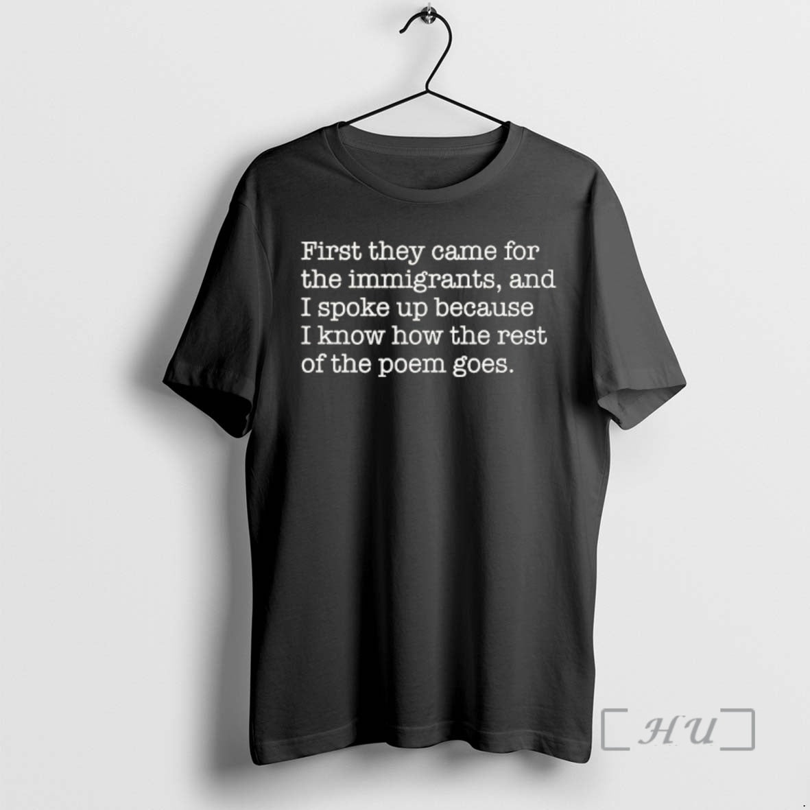 Officials First They Came For The Immigrants And I Spoke Up Because I Know How T-Shirts, Hoodie, Sweatshirt | PopFlextees.com