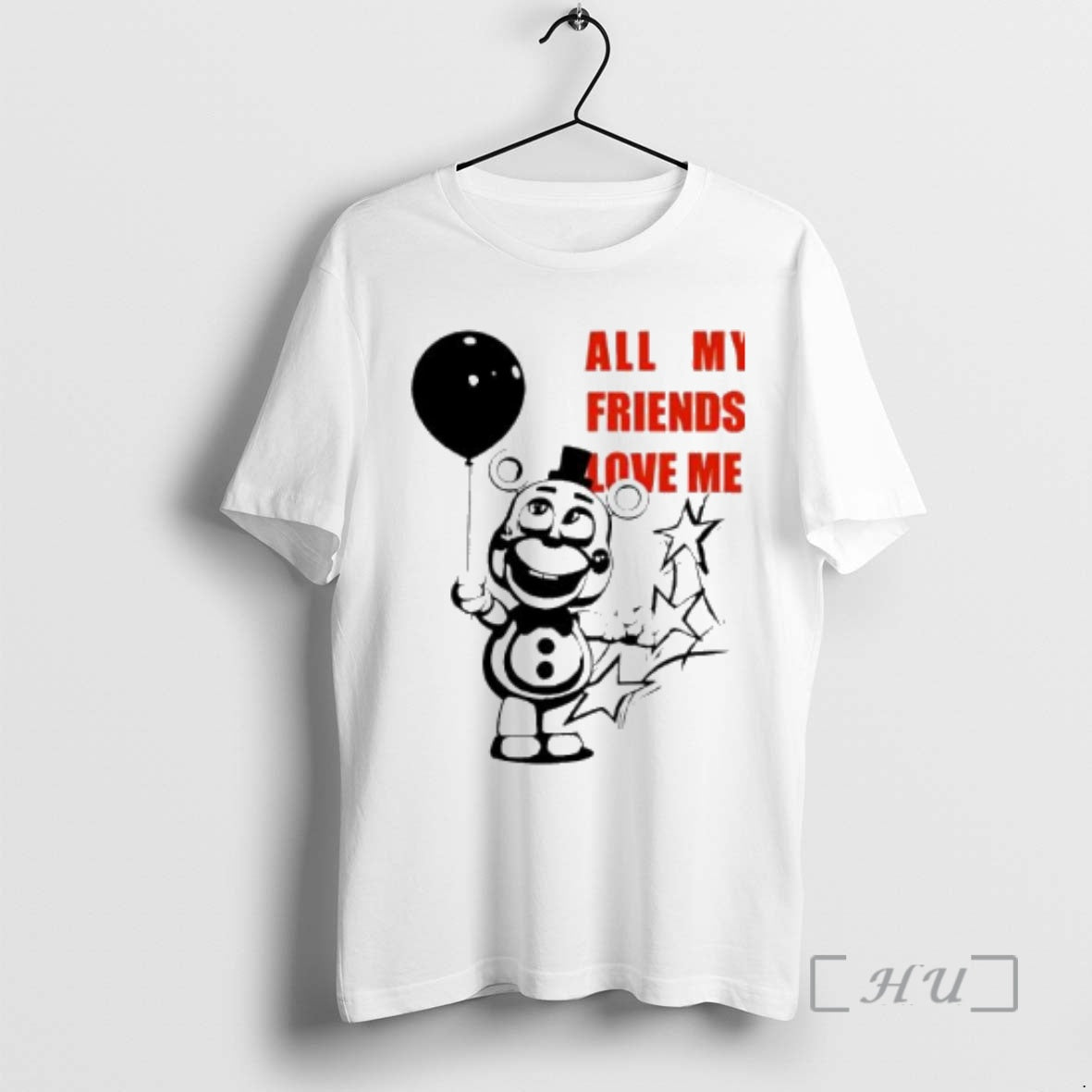 Officials Five Nights At Freddys All My Friends Love Me T-Shirts, Hoodie, Sweatshirt | PopFlextees.com