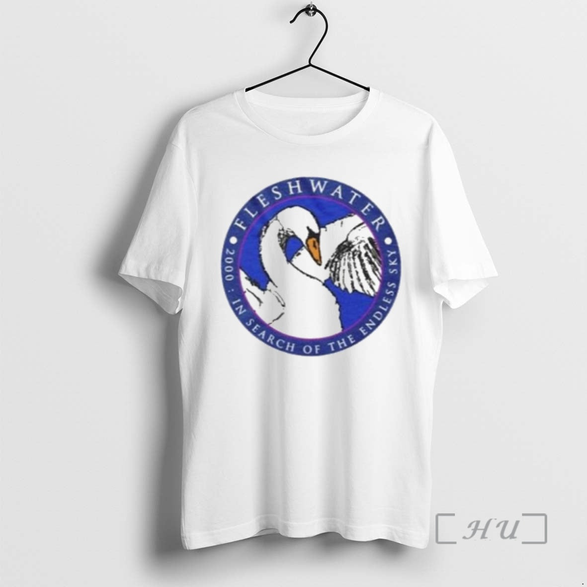 Officials Fleshwater Swan Circle White T-Shirts, Hoodie, Sweatshirt | PopFlextees.com