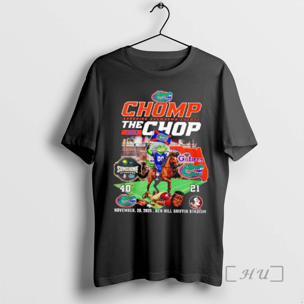 Officials Florida Gator Chomp Sunshine Snowdown Champs The Chop 2025 T-Shirts, Hoodie, Sweatshirt | PopFlextees.com