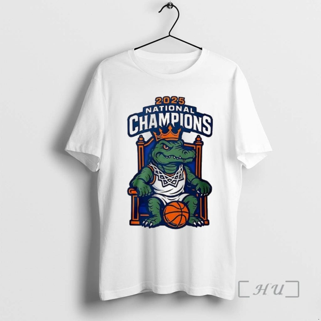 Officials Florida Gators Basketball Mascot National Champions 2025 T-Shirts, Hoodie, Sweatshirt | PopFlextees.com