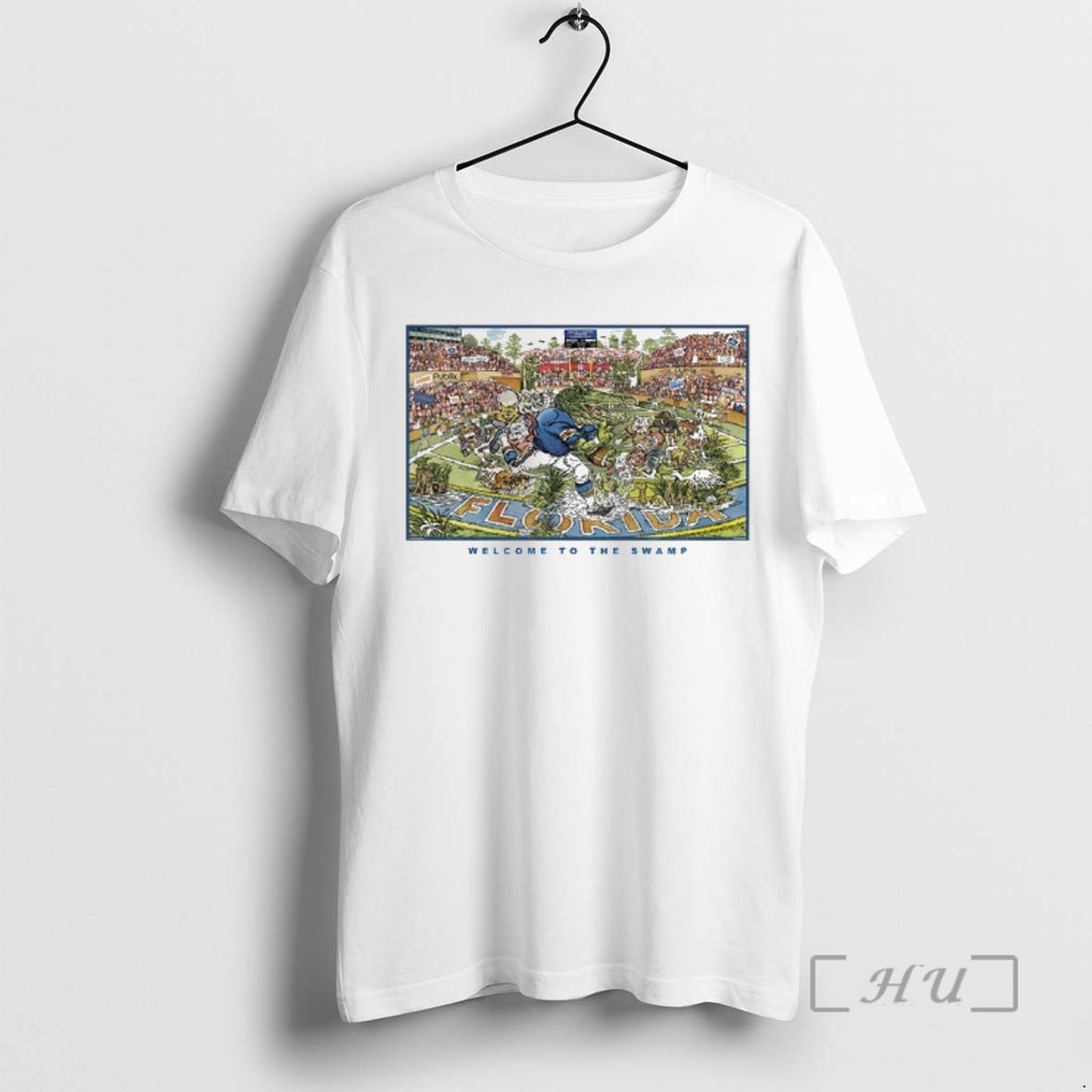 Officials Florida Gators Football Ben Hill Griffin Stadium Welcome To The Swamp Premium T Shirts Hoodie, Sweatshirt