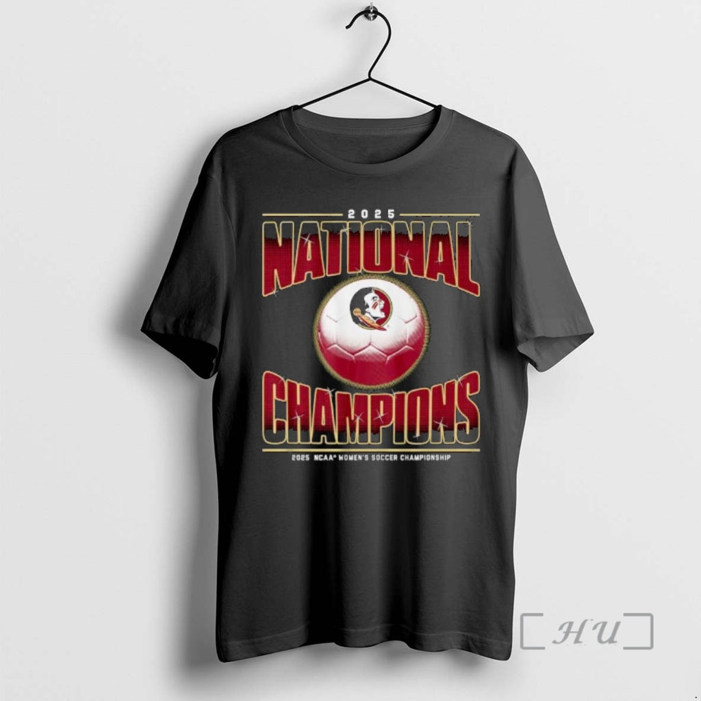 Officials Florida State Seminoles 2025 Ncaa Womens Soccer National Champions Ornaments Premium T Shirts Sweater Hoodie,...