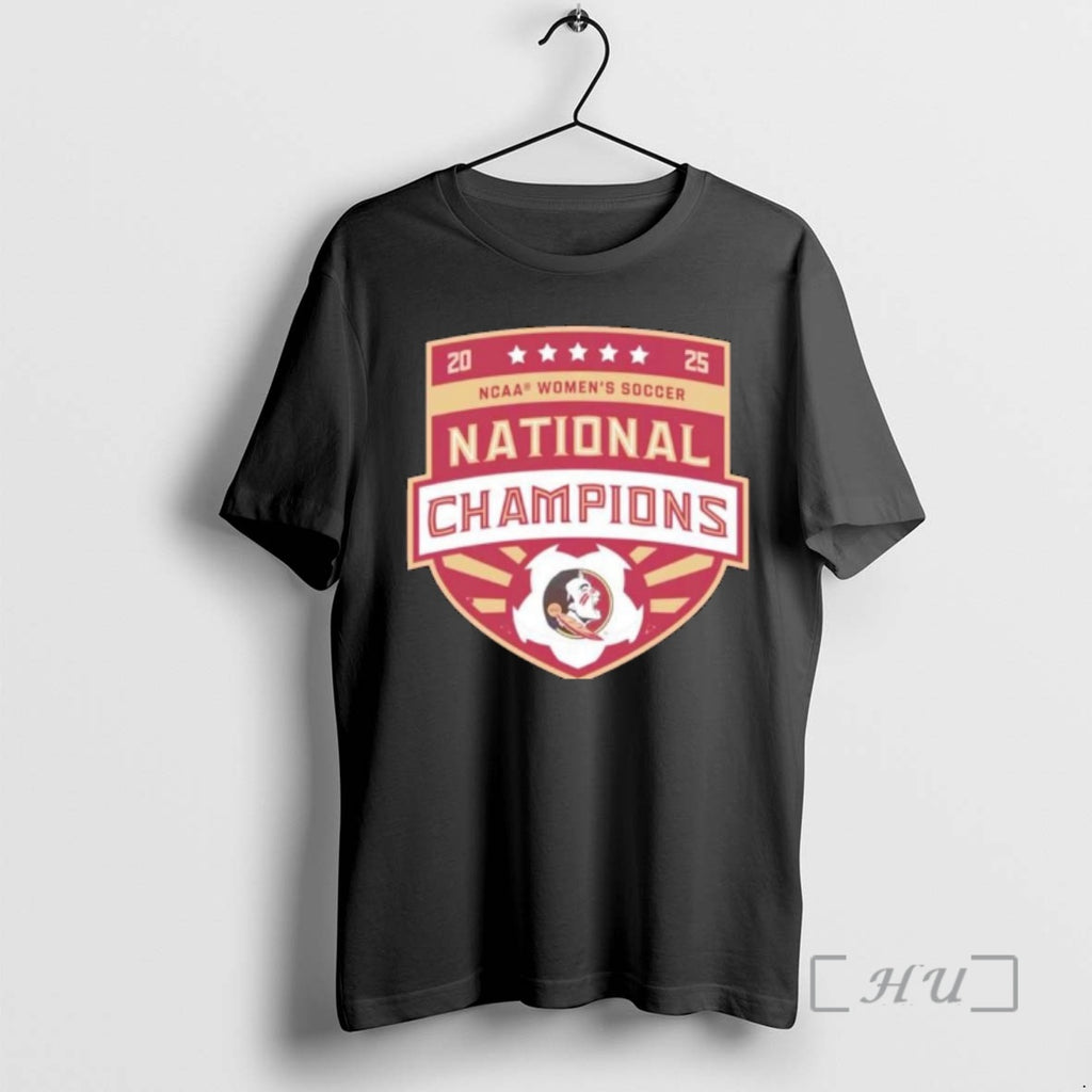 Officials Florida State Seminoles 2025 Ncaa Womens Soccer National Champions Logo Ornaments Premium T Shirts Hoodie,...