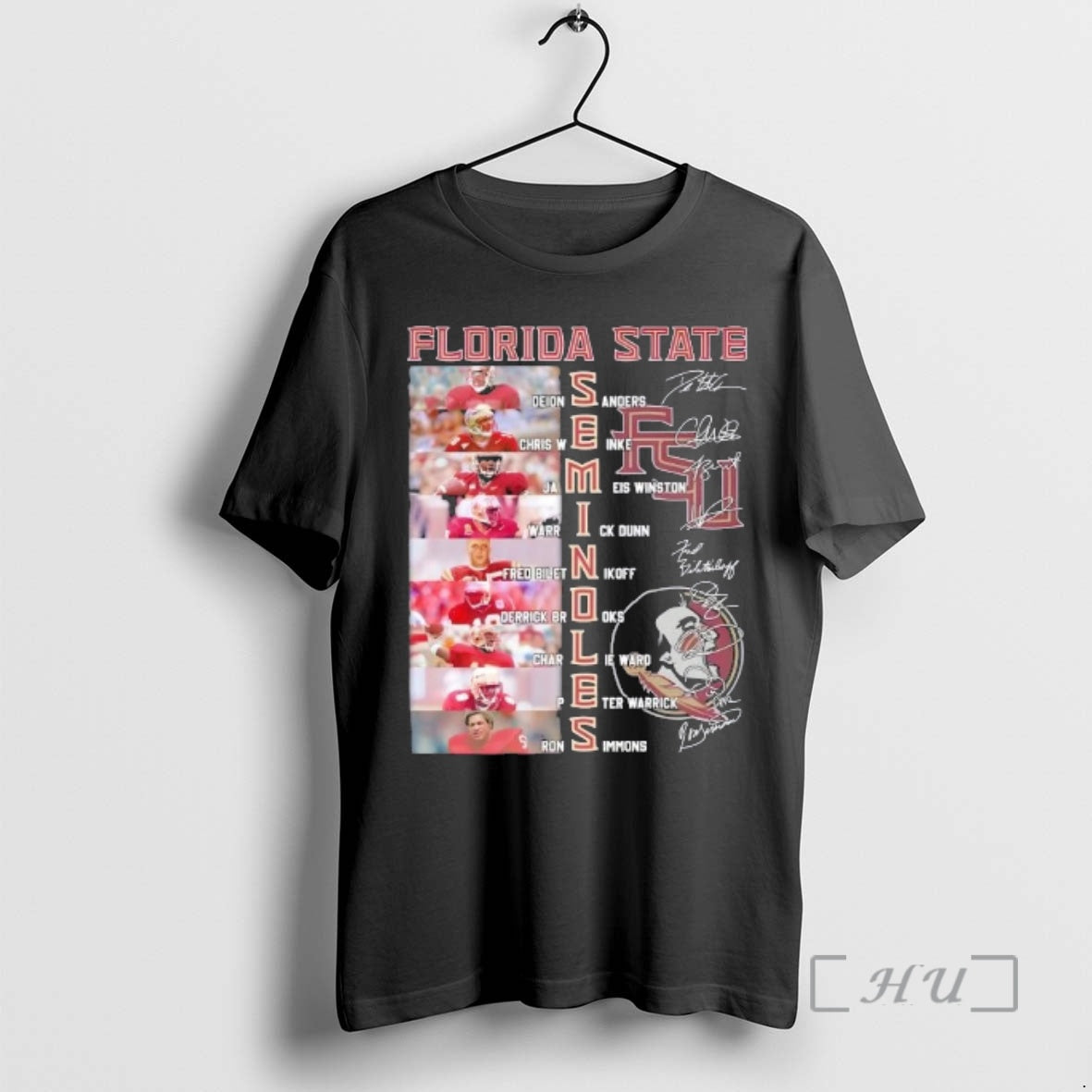 Officials Florida State Seminoles Names Players Signatures T-Shirts, Hoodie, Sweatshirt | PopFlextees.com