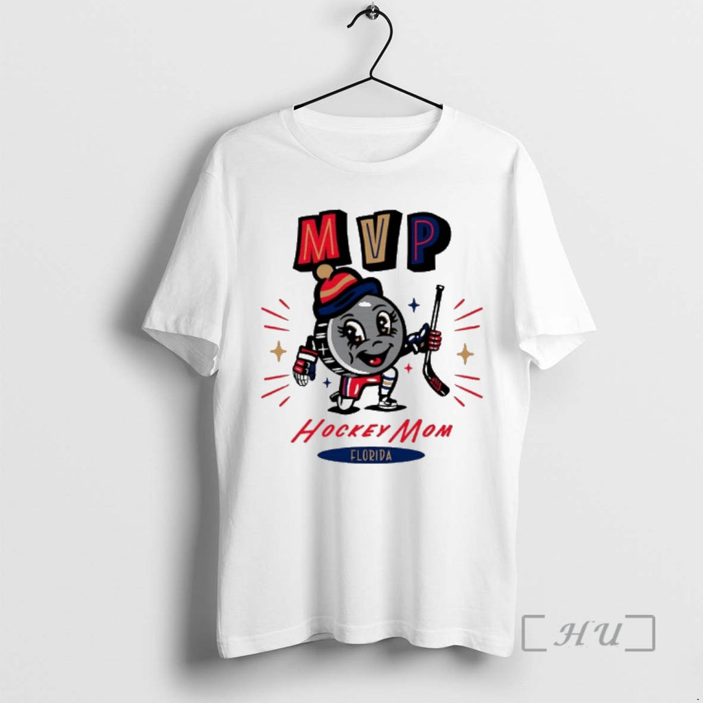 Officials Florida Hockey Mom Mvp 2025 Cartoon T-Shirts, Hoodie, Sweatshirt | PopFlextees.com