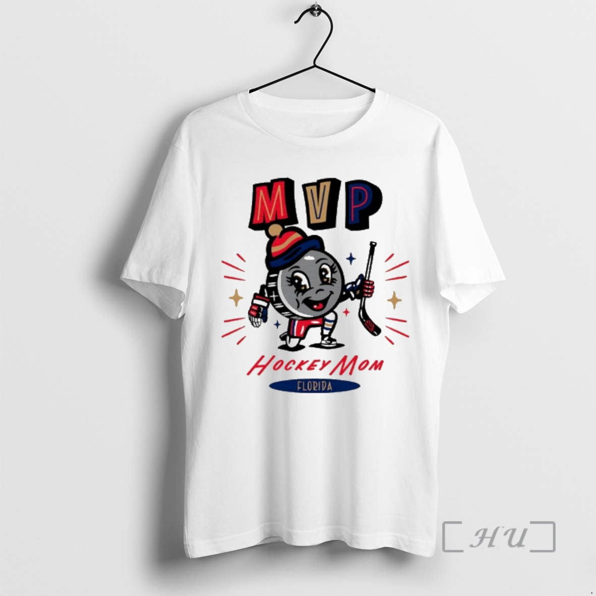Officials Florida Hockey Mom Mvp 2025 Cartoon T-Shirts, Hoodie, Sweatshirt | PopFlextees.com