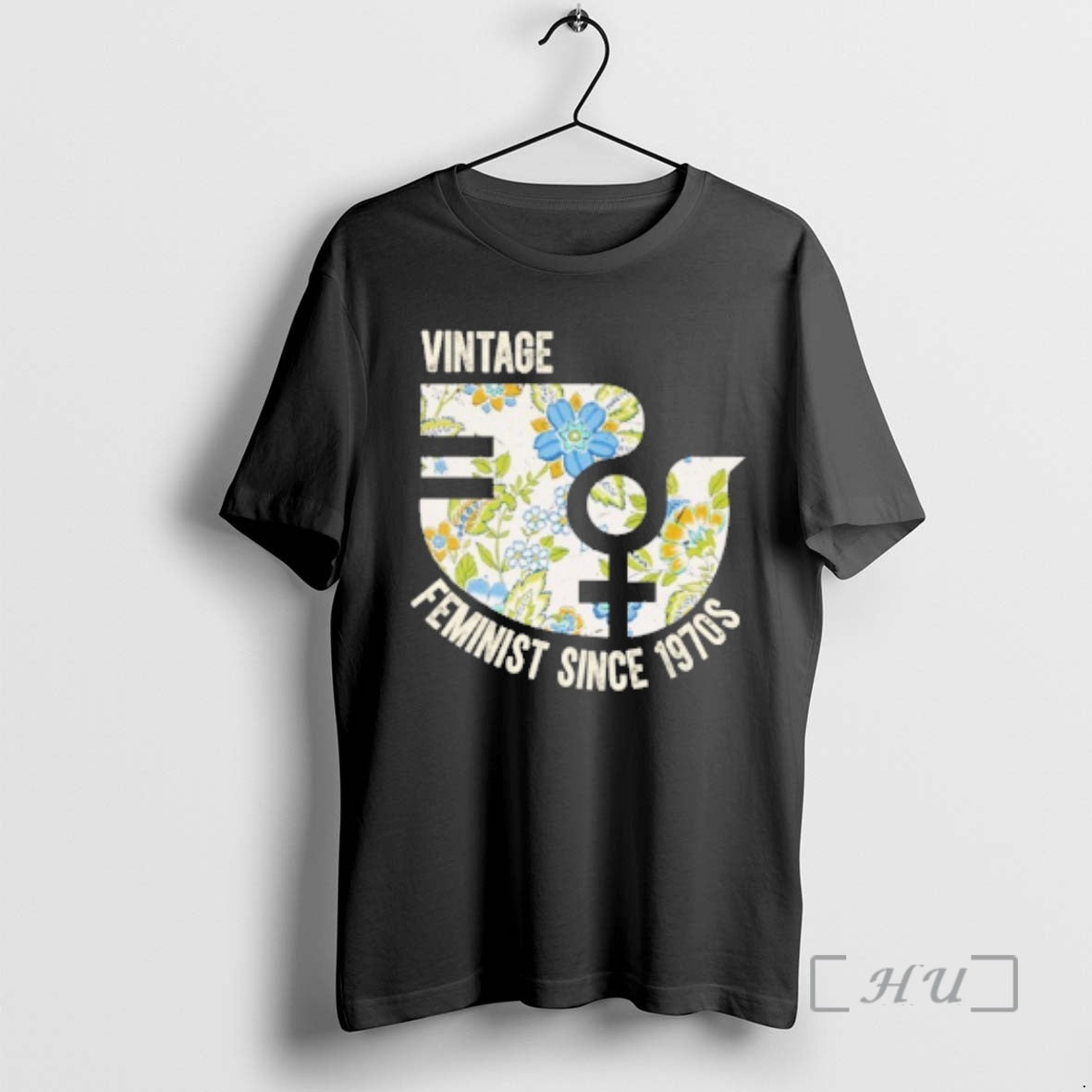 Officials Flower Vintage Feminist Since 1970s T-Shirts, Hoodie, Sweatshirt | PopFlextees.com