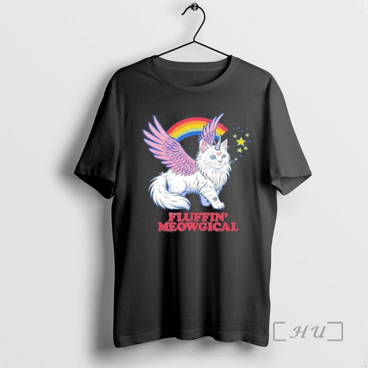 Officials Fluffin Meowgical Unicorn Cat Lightbowl T-Shirts, Hoodie, Sweatshirt | PopFlextees.com