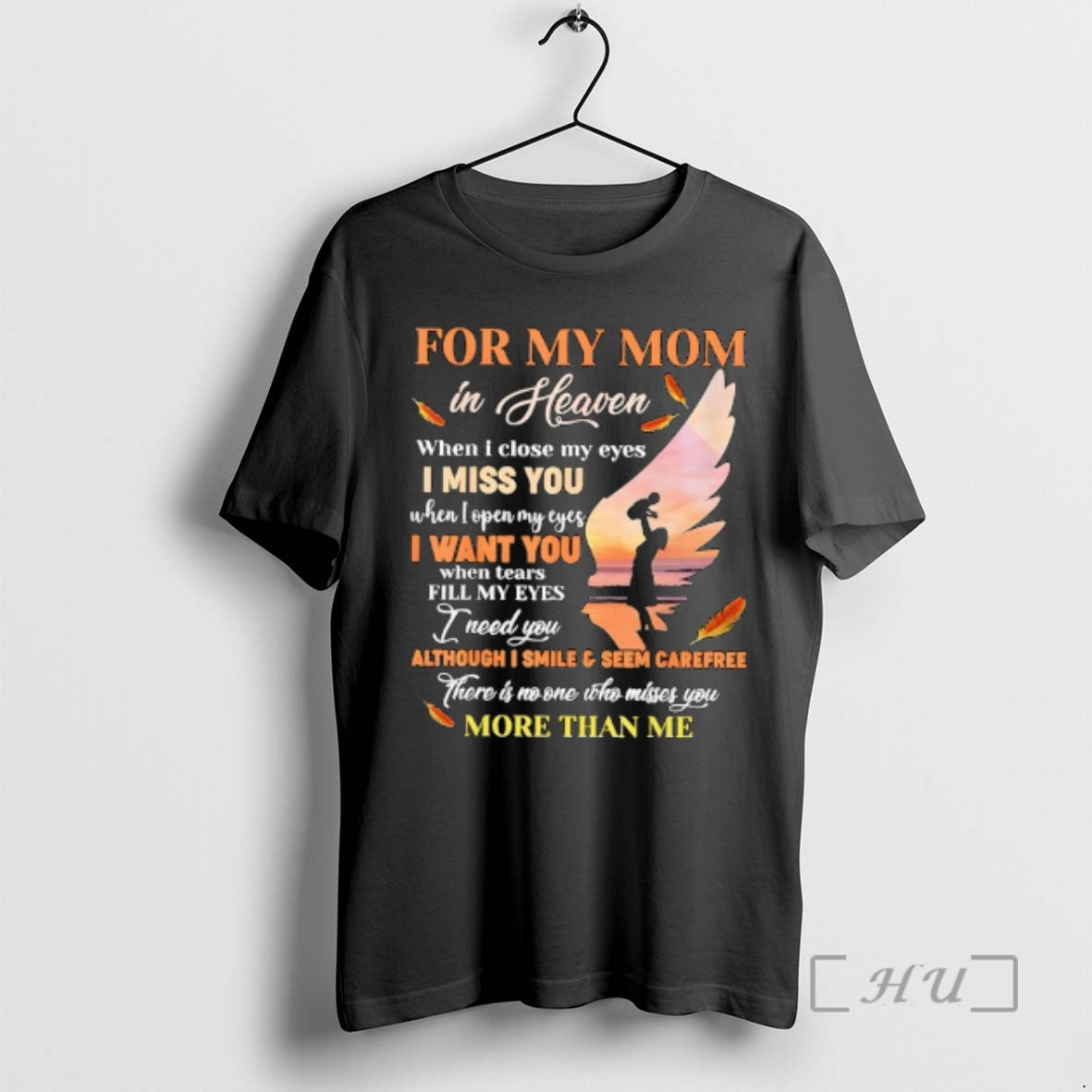 Officials My Mom Heaven When I Close My Eyes I Miss You Mother T-Shirts, Hoodie, Sweatshirt