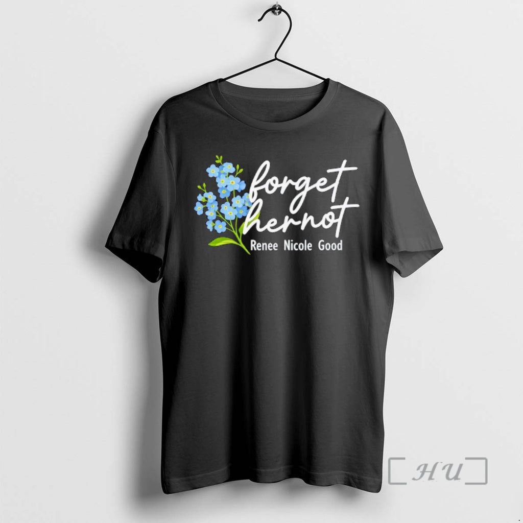 Officials Forget Her Not Renee Nicole Good Floral Ornaments T-Shirts, Hoodie, Sweatshirt | PopFlextees.com
