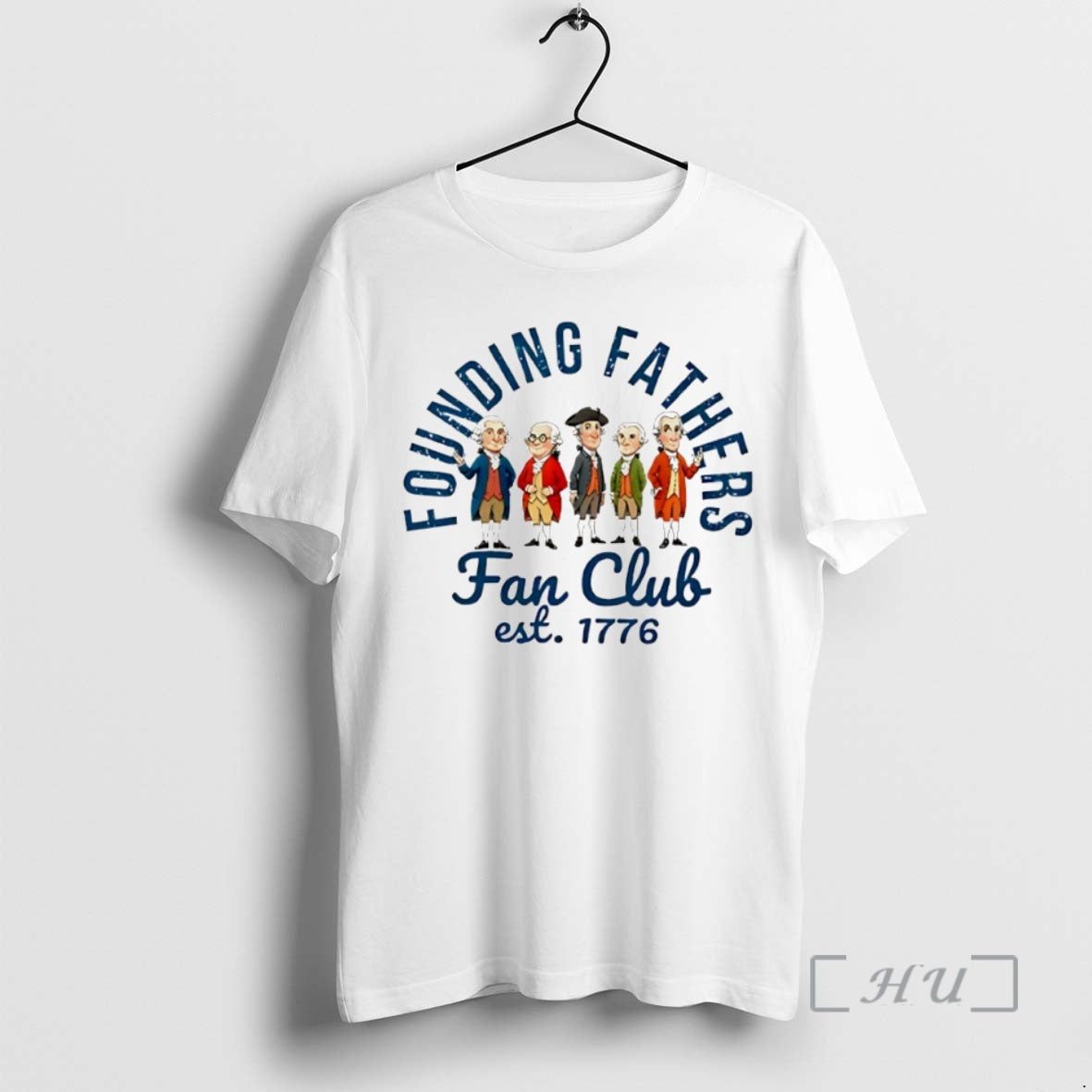 Officials Founding Fathers Fan Club Est 1776 Circle T-Shirts, Hoodie, Sweatshirt | PopFlextees.com
